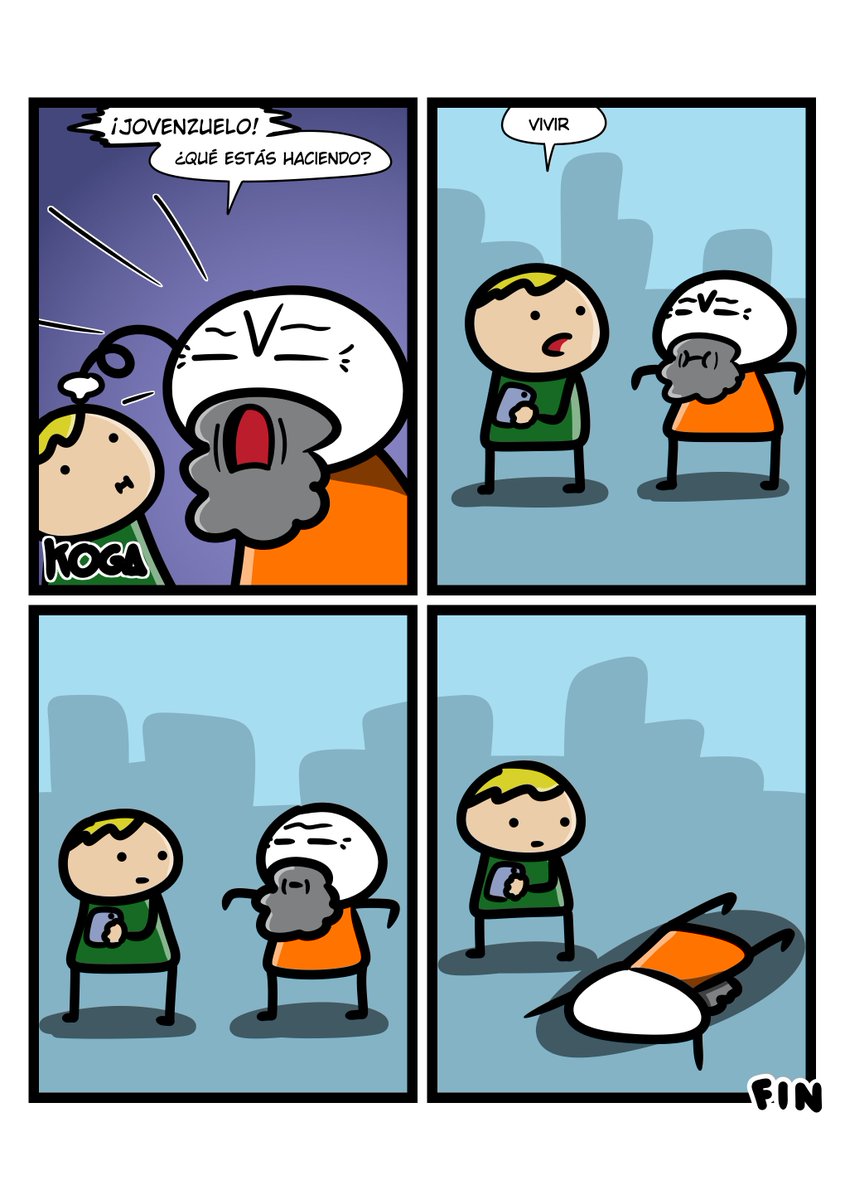 Ojalá tener tiempo para vivir #comics #mierdicomics