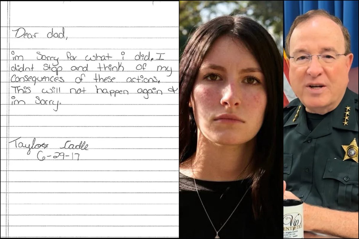 ‼️BREAKING: 13yo Girl FORCED By Sheriff To APOLOGIZE To Her Own RAPIST Dad—Called A LIAR &amp; Made To Say She "Wanted Attention"!! 😱 Now Suing Corrupt Cops Who PROTECTED PEDO For YEARS!

📍Polk County, FL

Taylor Cadle, Raped By Adoptive Father Henry Cadle From Ages 9-13, Reported