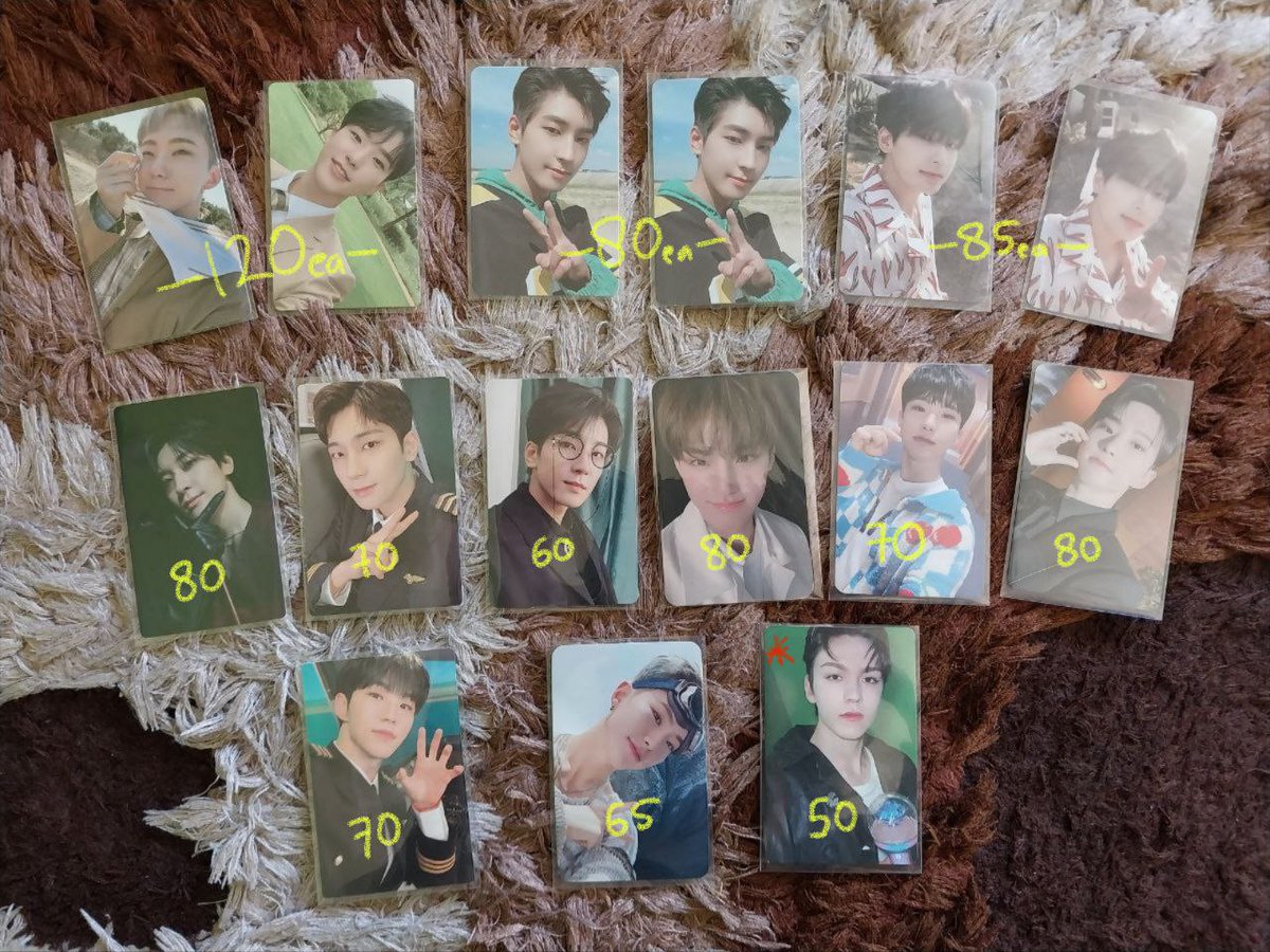SeKairsm's tweet photo. Wts TAKE ALL only seventeen Photocard

‼️TAKE ALL ONLY (95%)
📍Padang, sumbar, ina 🇮🇩
📦 Shopee (admin 7.5%)
💸 Splitpay or fullpay (admin ditanggung buyer)
🌟Mostly good condition kecuali yg bertanda *(damage)

Notes: harga clearance sell jadi jangan dijadikan patokan 🙏 https://t.co/Pw0BAAfvgd