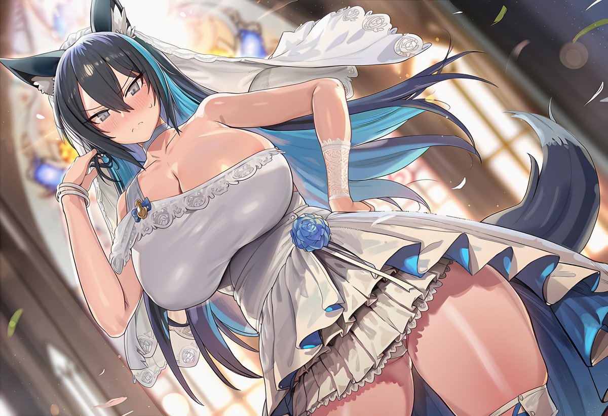 前原さん(@roga_Maebara )の楚葉矢さんでござる。クールなキャラ出来るだけ崩さずに、動きやすさと可愛さの両立を目指して見たでござるね。
表情にも悩んだでござるけど、ここは王道のちょい照れでござる。 