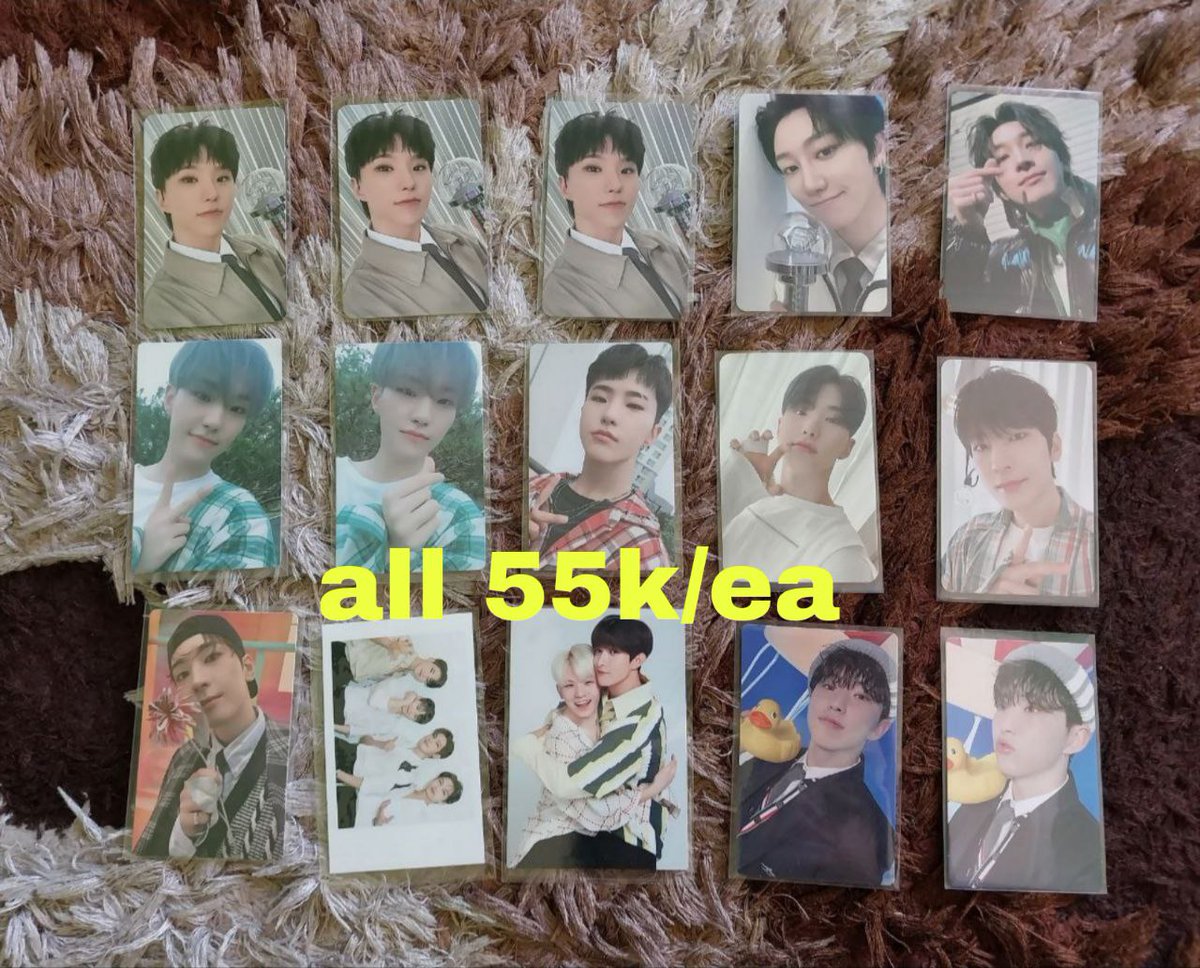 SeKairsm's tweet photo. Wts TAKE ALL only seventeen Photocard

‼️TAKE ALL ONLY (95%)
📍Padang, sumbar, ina 🇮🇩
📦 Shopee (admin 7.5%)
💸 Splitpay or fullpay (admin ditanggung buyer)
🌟Mostly good condition kecuali yg bertanda *(damage)

Notes: harga clearance sell jadi jangan dijadikan patokan 🙏 https://t.co/Pw0BAAfvgd