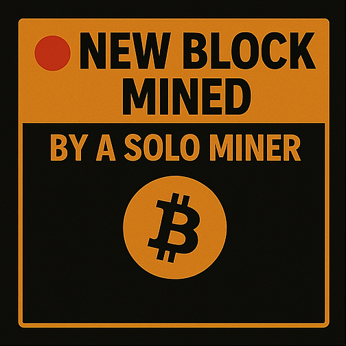 🚨 New Bitcoin block mined by Unknown!

📦 Height: 921854 | 💰 Reward: 3.13 BTC
⏱️ Time: 2025-11-02 05:14:34 UTC
🔎 Block: mempool.space/block/921854
🔢 Blocks this week: 14
🔎 Address: mempool.space/address/bc1q0a…

#Bitcoin #SoloMining #Bitaxe
⚡ Powered by whale-alerts.net