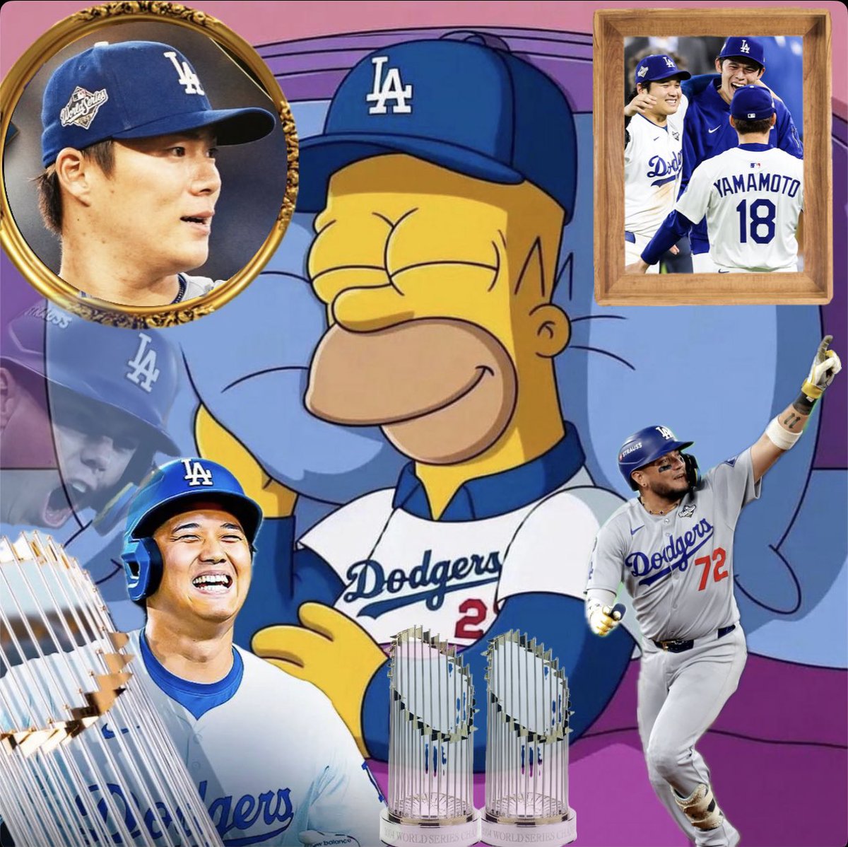 LakeShowYo's tweet image. how Dodgers fans sleeping tonight 🏆
