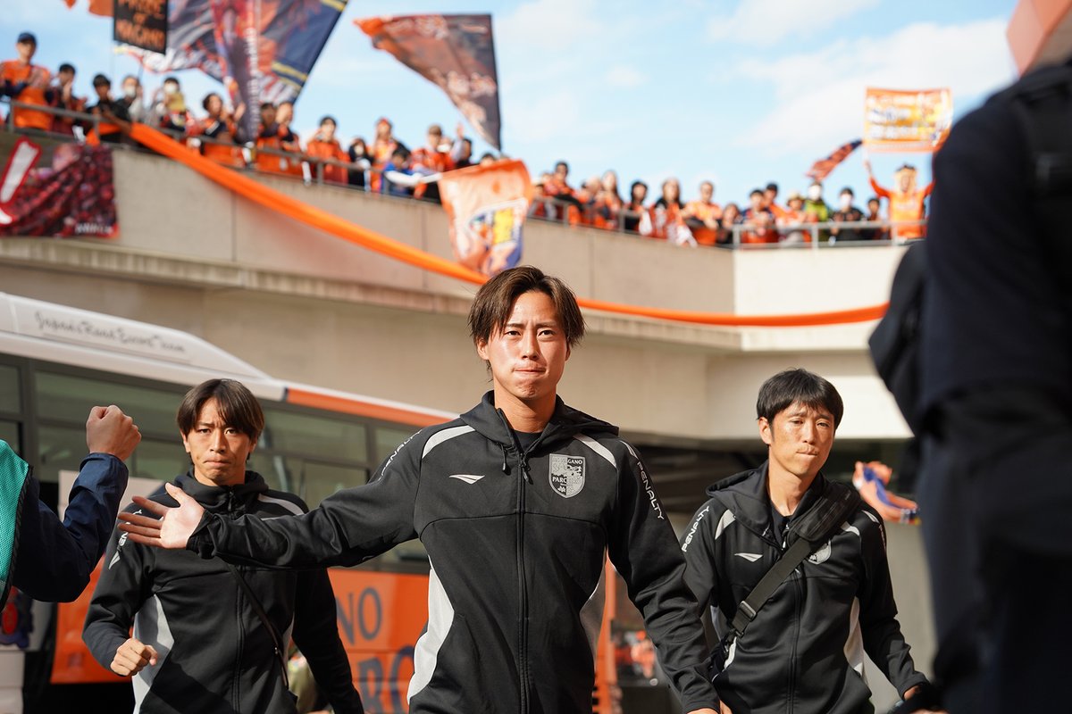 🟠MATCH DAY!!｜vs.高知 16:00 Bus arrival🔥!! #アリーナ🚌 #acnp