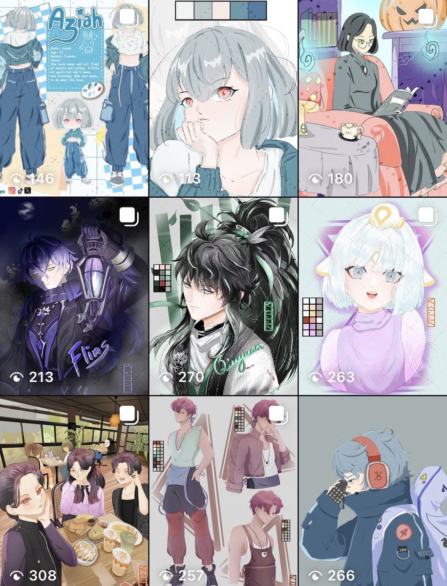 kweenkyu's tweet image. Stil undecided with the artstyle (╥﹏╥)
You can see the inconsistencies xD