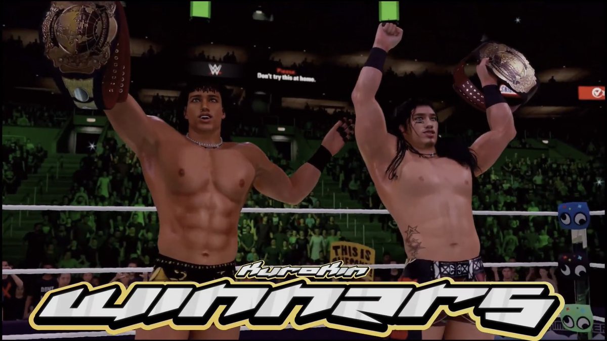 bandumresu's tweet image. #ANDNEW ICHIPRO WORLD REY DE PAREJAS CHAMPIONS - KUROKIN!!

[#WWE2K25 #CAW #HLR #ICHIPROOPERATIONDOOMSDAY]