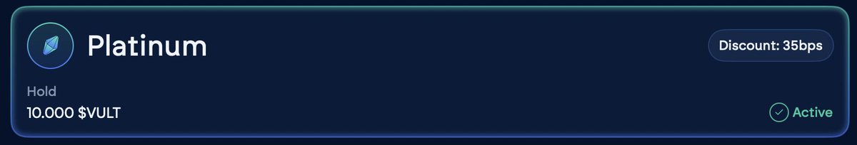 thewolfofdefi's tweet image. Some thoughts on @vultisig community

Kickstart community and user growth; give all @THORGuards NFT holders 100% fee discount. Vultsig needs a group of early ambassadors. Whitelists as ambassadors failed

At max there will be 9999 users that can use Vultisig fee free because of…