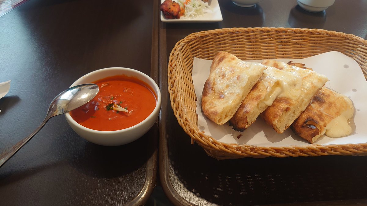 ランチーズナン🍽