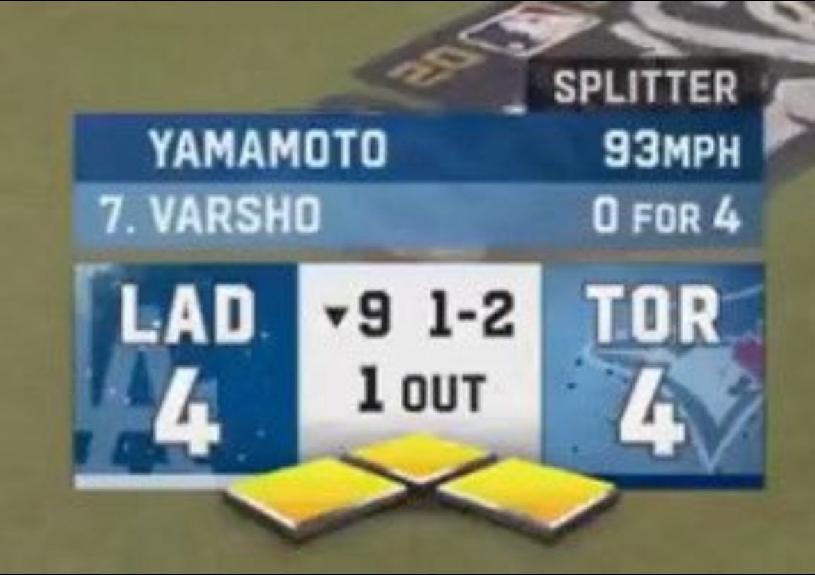 <a href="/RobTheHockeyGuy/">Rob Williams</a> If you can’t score with bases loaded, bottom of the 9th and only 1 out, then you don’t deserve to win the World Series.