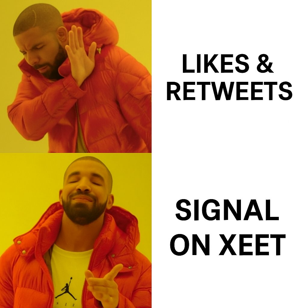 Rebalsnow's tweet image. 💥Simple guide @xeetdotai i just join

Steps👇
🔗xeet.ai/refer/Rebalsnow
✅I join connect my x account xeet ai measures the strength of my content 
There are tournaments where creators compete to see who producing the strongest most valuable signal each week.

✅Xeet  just…