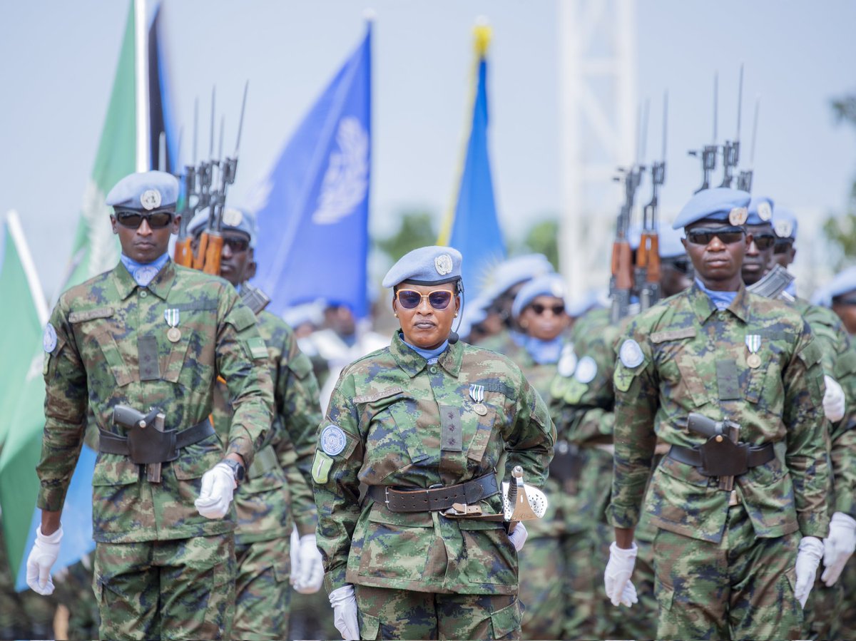 Rwandan peacekeepers honoured with United Nations medals | South Sudan, 2025