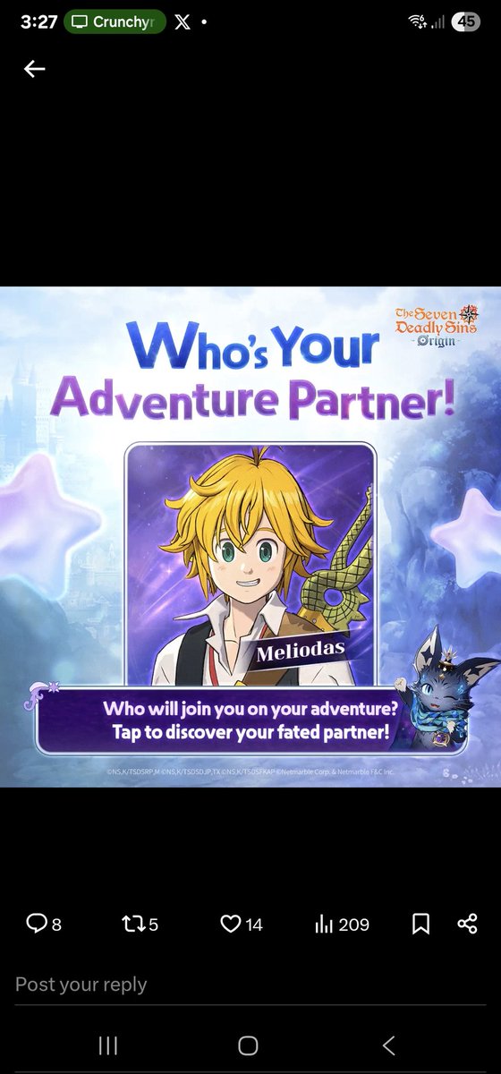 IGRIS2699's tweet photo. @7DSO_EN I got Meliodas who's one of my favourites https://t.co/A5PDpFbWd1