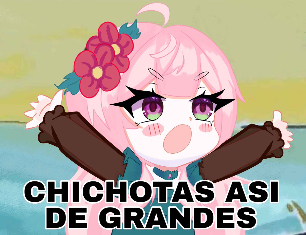 Comparte a tu waifu o husbando chichon para un año lleno de abundancia 

#vtuber
