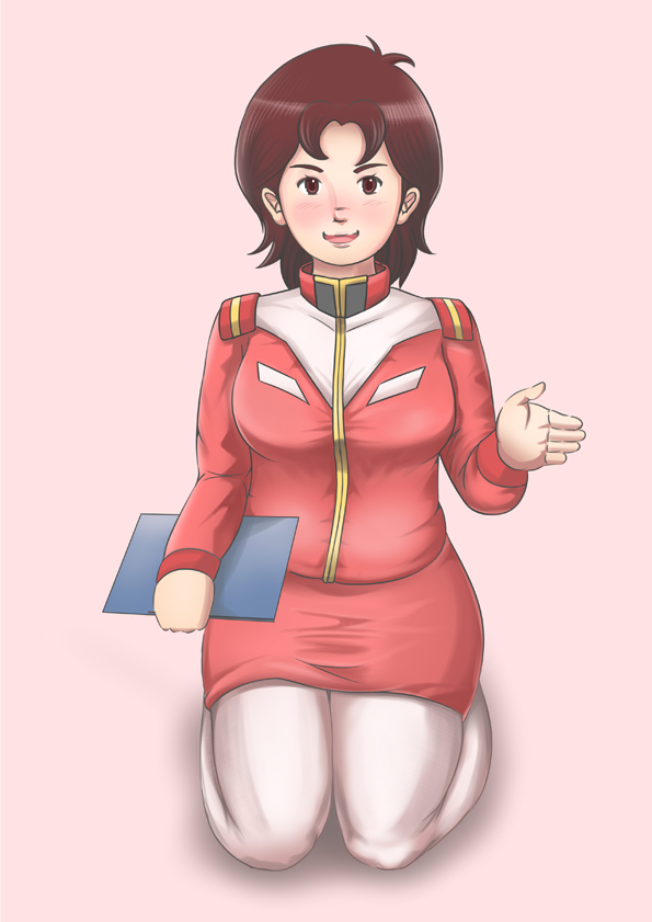 「#タイツの日 らしいので大昔に描いた ミライさんでも載せておこう!」|jamesjoji (ジョオジ)/ロボ娘4コマ【サイドKOBE:2バンチ-3b】のイラスト