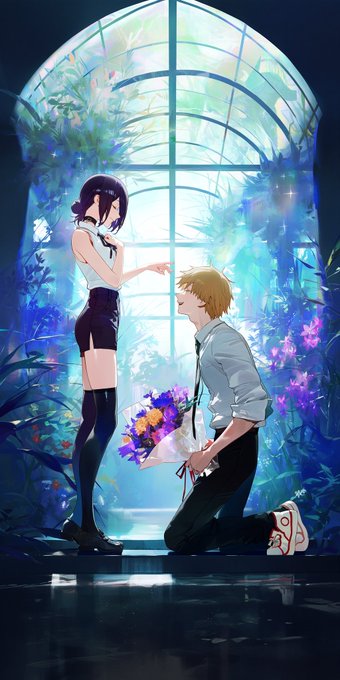 Denji &amp; Reze / デンレゼ
#chainsawman #チェンソーマン 