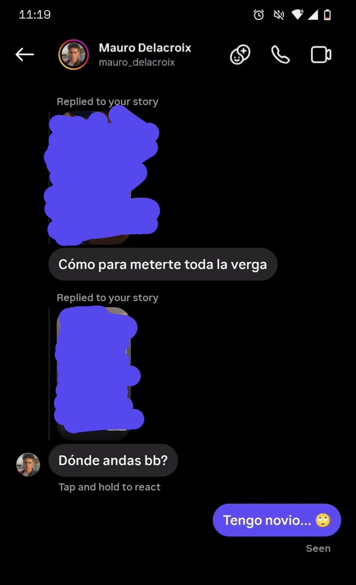 Resulta que Mauro Delacroix no solo acosa artistas. OBVIAMENTE si tenía los huevos de acosar artistas GRANDES evidentemente lo iba a hacer con seguidoras.