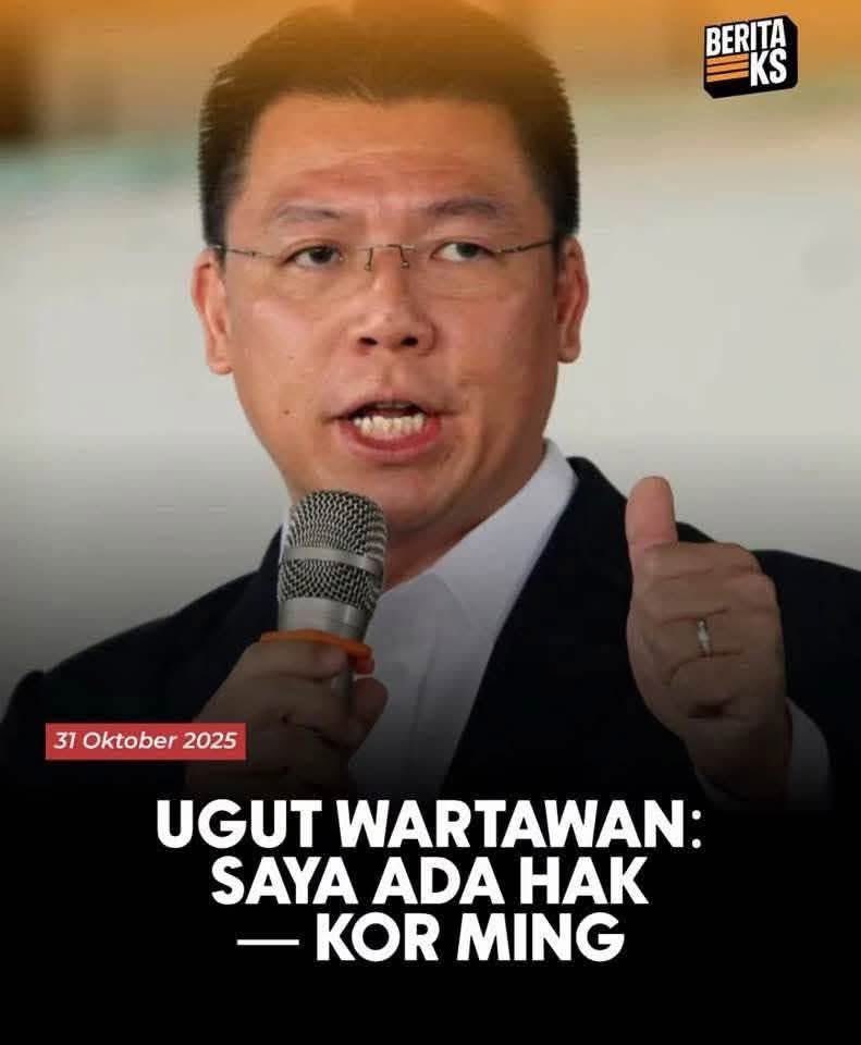 Salim_Iskandar's tweet photo. Sebagai bekas pengamal media, saya nak beritahu kepada semua media diluar sana. Sudah tiba masanya untuk memboikot ahli Parlimen DAP yang tidak hormat media.

Jangan terpedaya dengan gula2 yang diberikan. Kita kena ajar Nga Kor Ming ni cukup2 sampai dia letak jawatan

Setuju? https://t.co/04zgCTsjei
