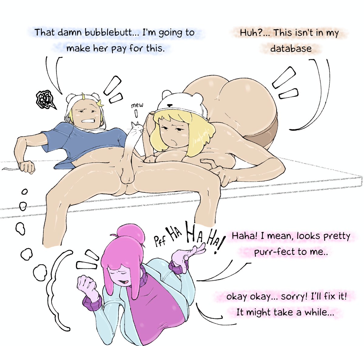 Minerva takes care of the hero