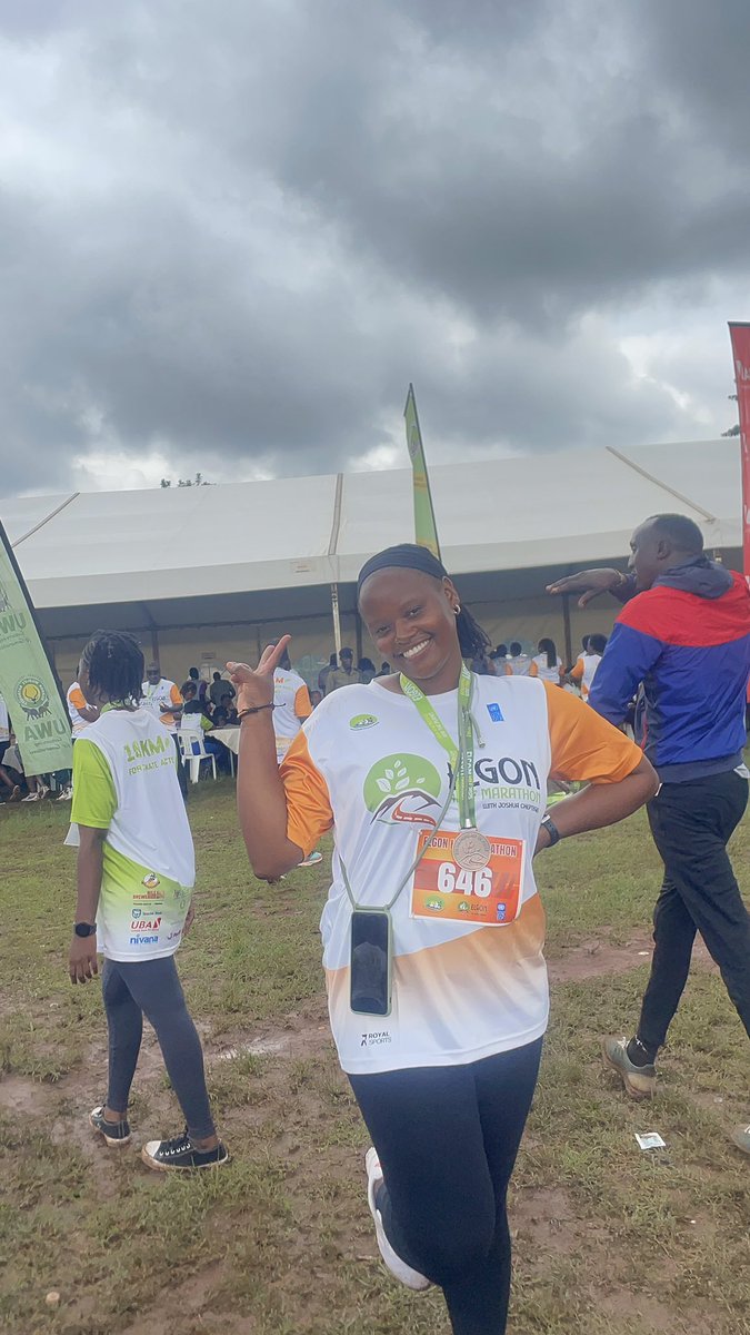NamulemeMarina's tweet photo. I ran 5km not just for fitness, but for freedom to amplify voices silenced by Gender-Based Violence.
#ElgonHalfMarathon
#RunWithJoshua @joshuacheptege1
#EndGBV
#RunElgon https://t.co/IYYac8avur
