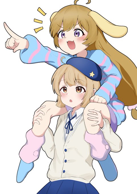 #popn_art
「さんぽは公園に決めた!」 