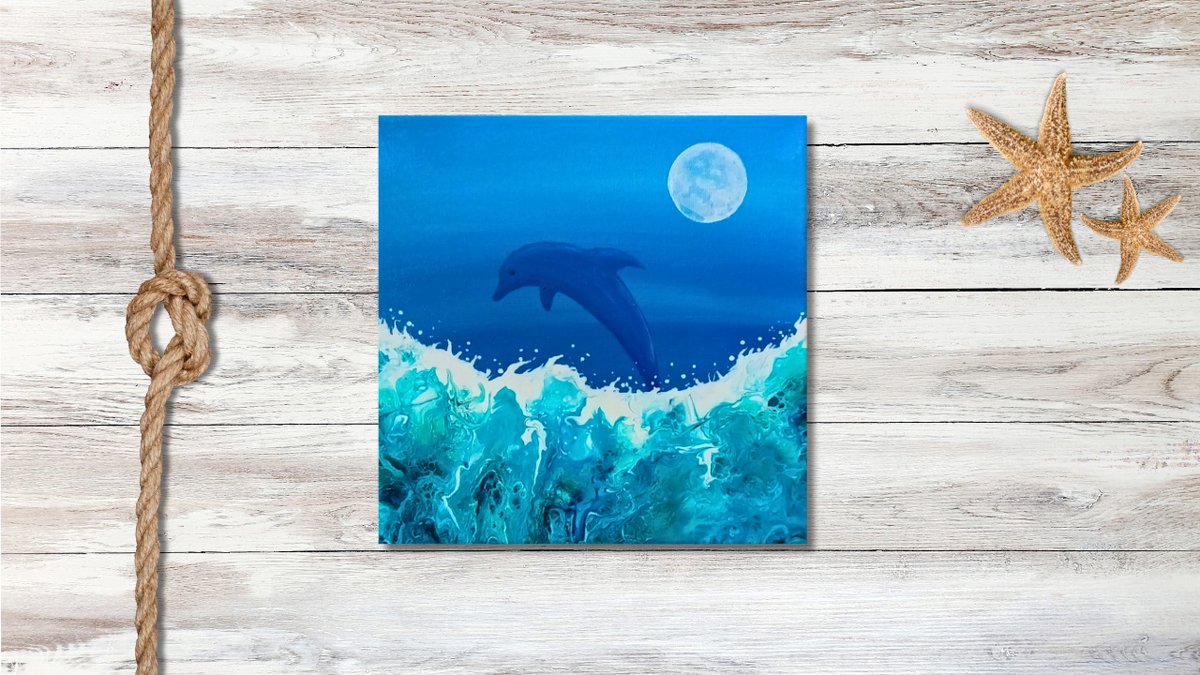 evolution_farms's tweet photo. Amazing Dutch Pour Ocean Fluid Art | Moonlight Dolphin Painting
Check out the full creation video on my YouTube channel. Link here → https://t.co/2p5n82bHil
📷 Don’t forget to like, comment, and follow for more of my fluid art journey!
#acrylicpainting https://t.co/tCn3zDh3mr