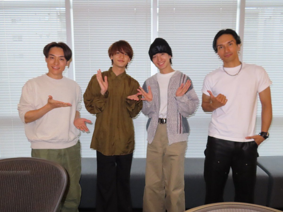 ＼本日放送📻／

11/2(日)18:30〜
FMヨコハマ
「RADIO MASHUP」
#木村慧人 #中島颯太 が
出演させていただきます✨

ぜひお聴きください🎧
radiko.jp/mobile/events/…

#FLYWITHYOU #BE_FNT
#FANTASTICS