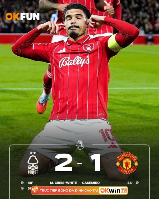 OkFunSport's tweet photo. ❗️ MAN UTD IN TROUBLE!
✅ 45': Nottingham Forest 0-1 Man Utd
🤝 48': 1-1
❌ 50': 2-1
🌧 Too fast, too dangerous! A shocking turnaround in minutes! 😱
#OKwinTV #OKFun #OKFunTV https://t.co/aag0qDROIm