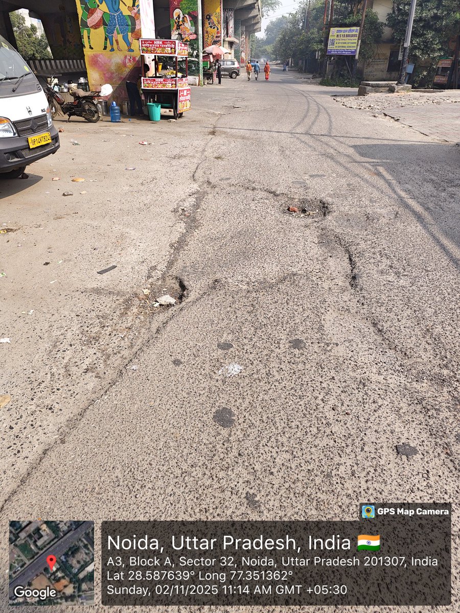 samargarg7777's tweet photo. @noida_authority @CeoNoida @dmgbnagar @CPCB_OFFICIAL This needs urgent Repair https://t.co/xjEtenIZAP