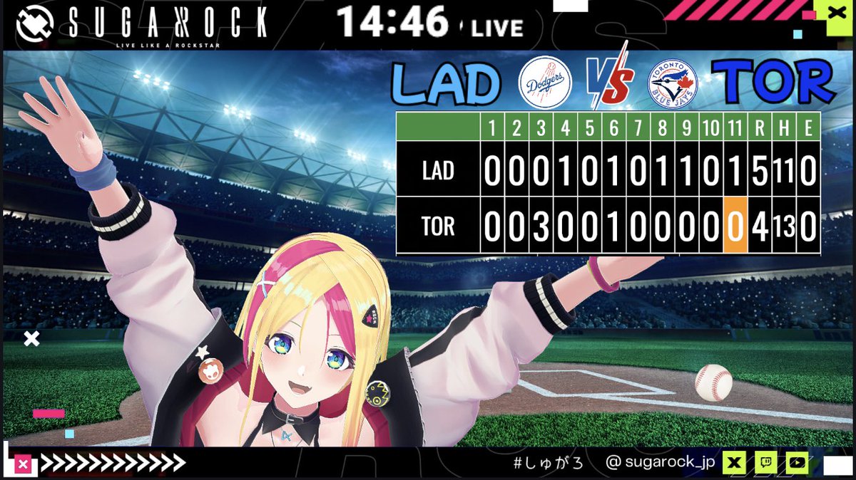 LAD!!🏆Congratulations on the back to back World Series Champions 2025!!

たくさんのみんなと最高のポストシーズン実況させてもらえてsuper happy!!!!１ヶ月ありがとう！！！たのしすぎた!!
選手のみなさんほんとうにお疲れ様でした!!!
#LetsGoDodgers