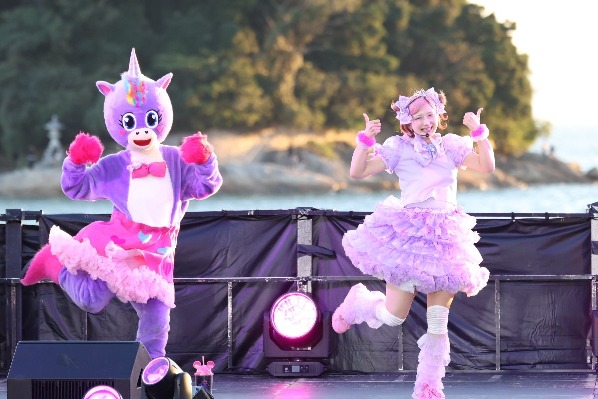 modelpress's tweet image. 【「MIKAWA PALETTE produced by TGC STAGE」レポート✍】
柏木由紀・米澤りあ・MINAMIら
愛知県蒲郡市竹島園地でランウェイ✨️
WILD BLUE&しなこも登場💫
🔻写真多数
mdpr.jp/news/4673267
#TGC @TGCnews