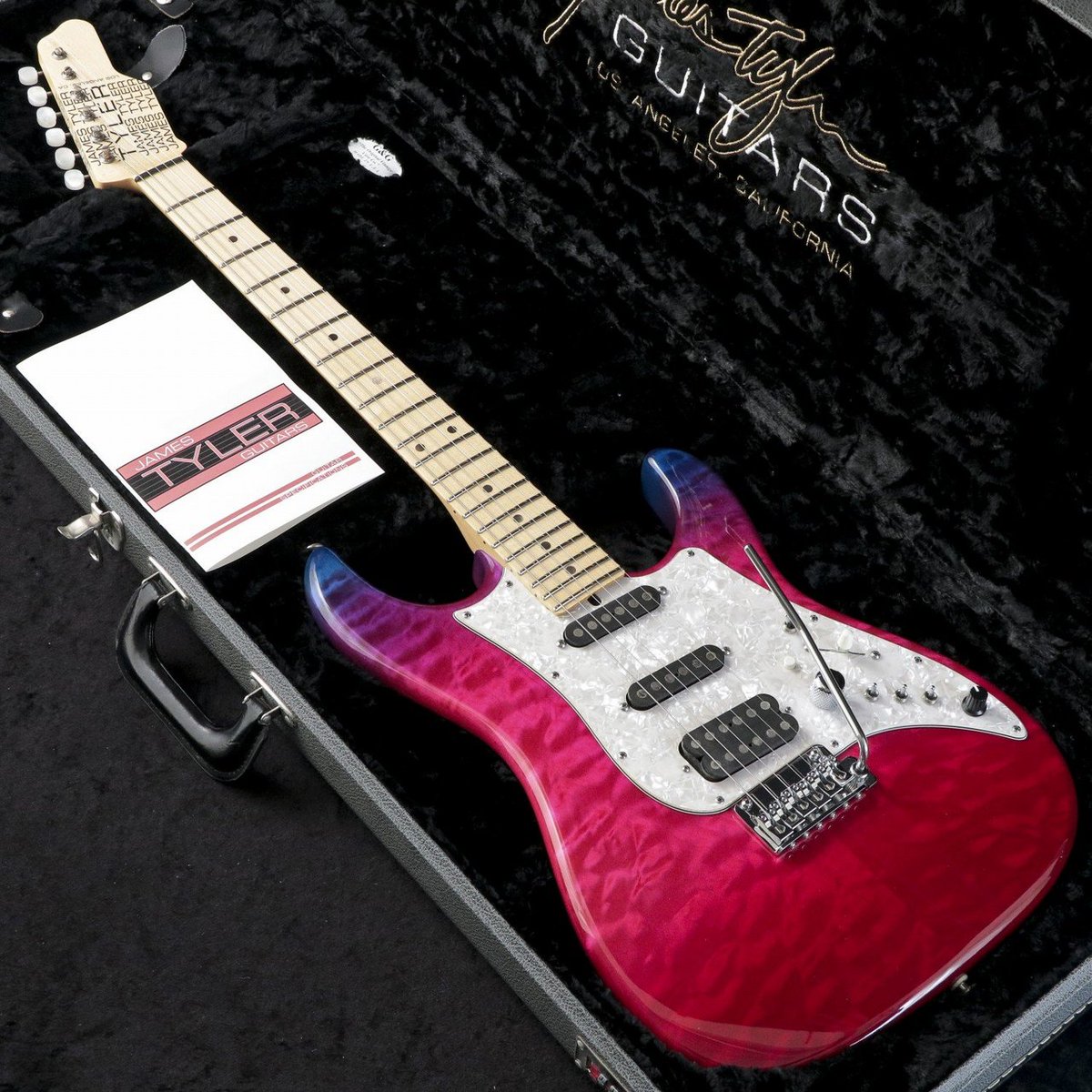 ★カスタム★Jim Baxter★10山★極美キルテッドメイプル＆美ココボロ★ James Tyler Japan 10周年記念モデル - みちのくルカサーのブログ