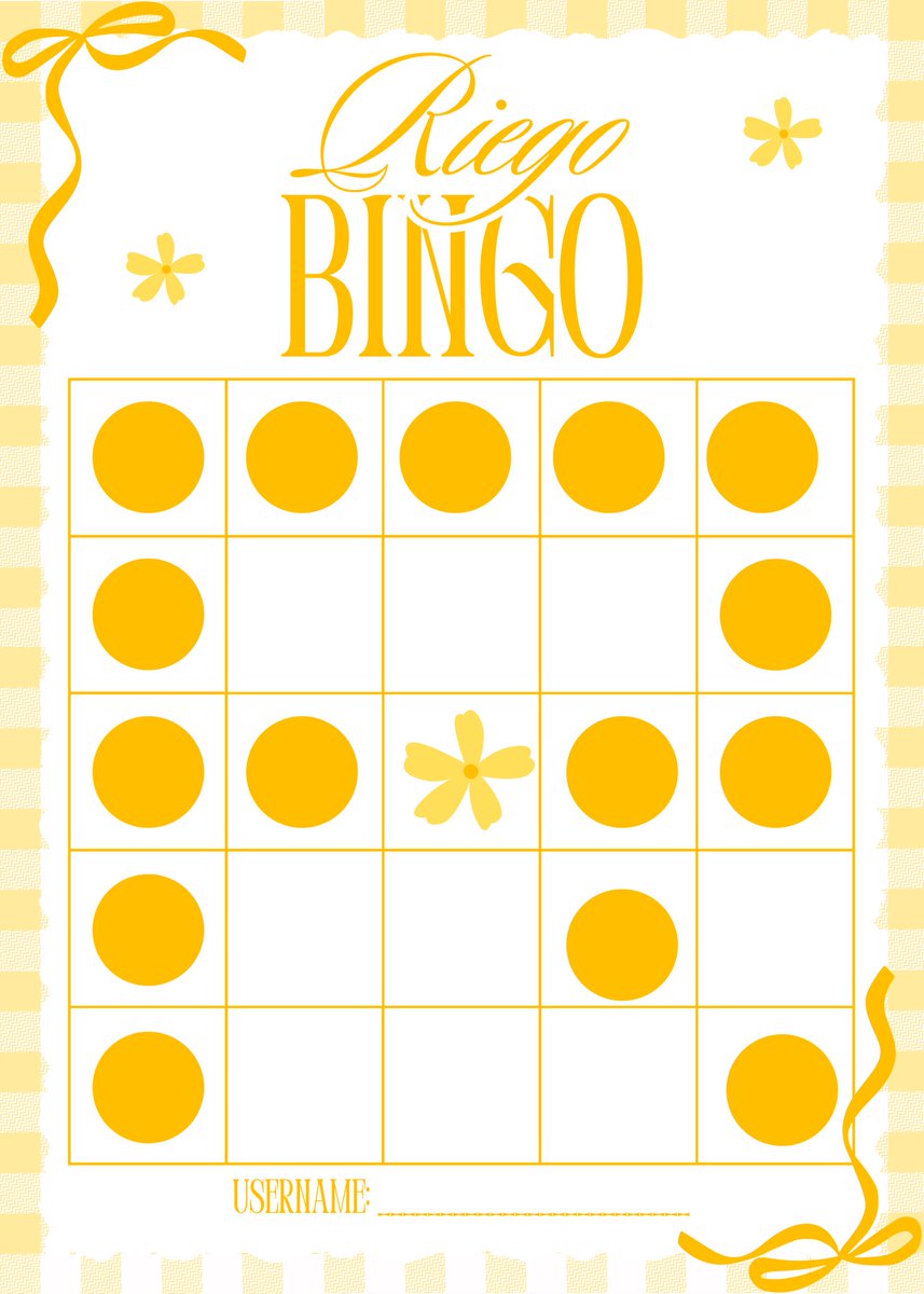 Sands0fTimeless's tweet photo. RIEGO BINGO ROUND 7 🌼
Pattern: letter R
Prize: raleil studioviii_ standee
Winner has to dm me leil’s bff’s fullname

#Raleil8thAnniversary
#InfinityYearsWithRaleil
#RaleilSandsOfTimeless https://t.co/S1r350tYOk