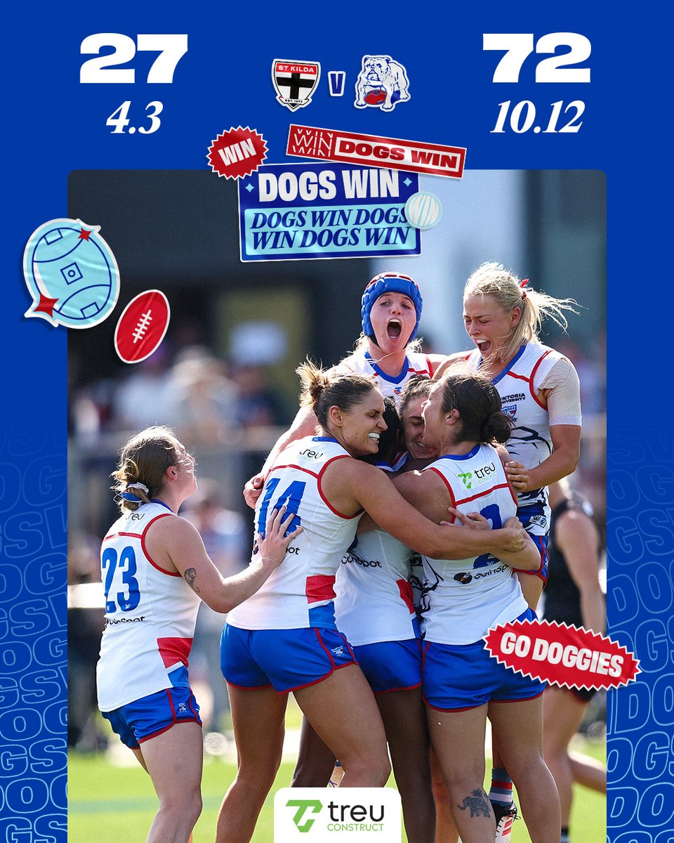 WesternBulldogs AFLW tweet media