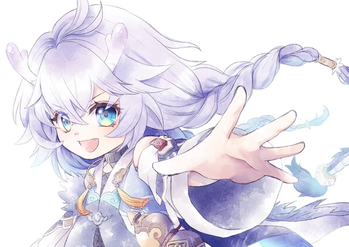 全員描いてみよう企画4人目、白露さま