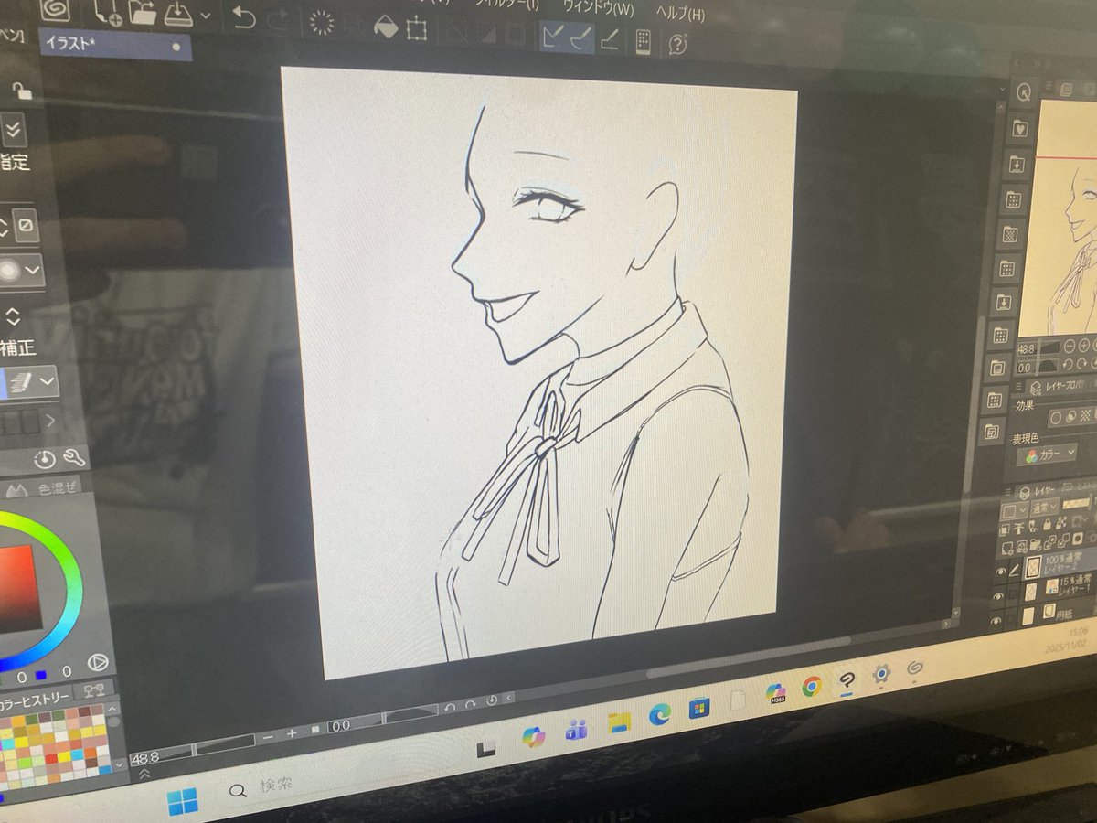 toyo_u_manken's tweet image. ライブペイントの様子です！！