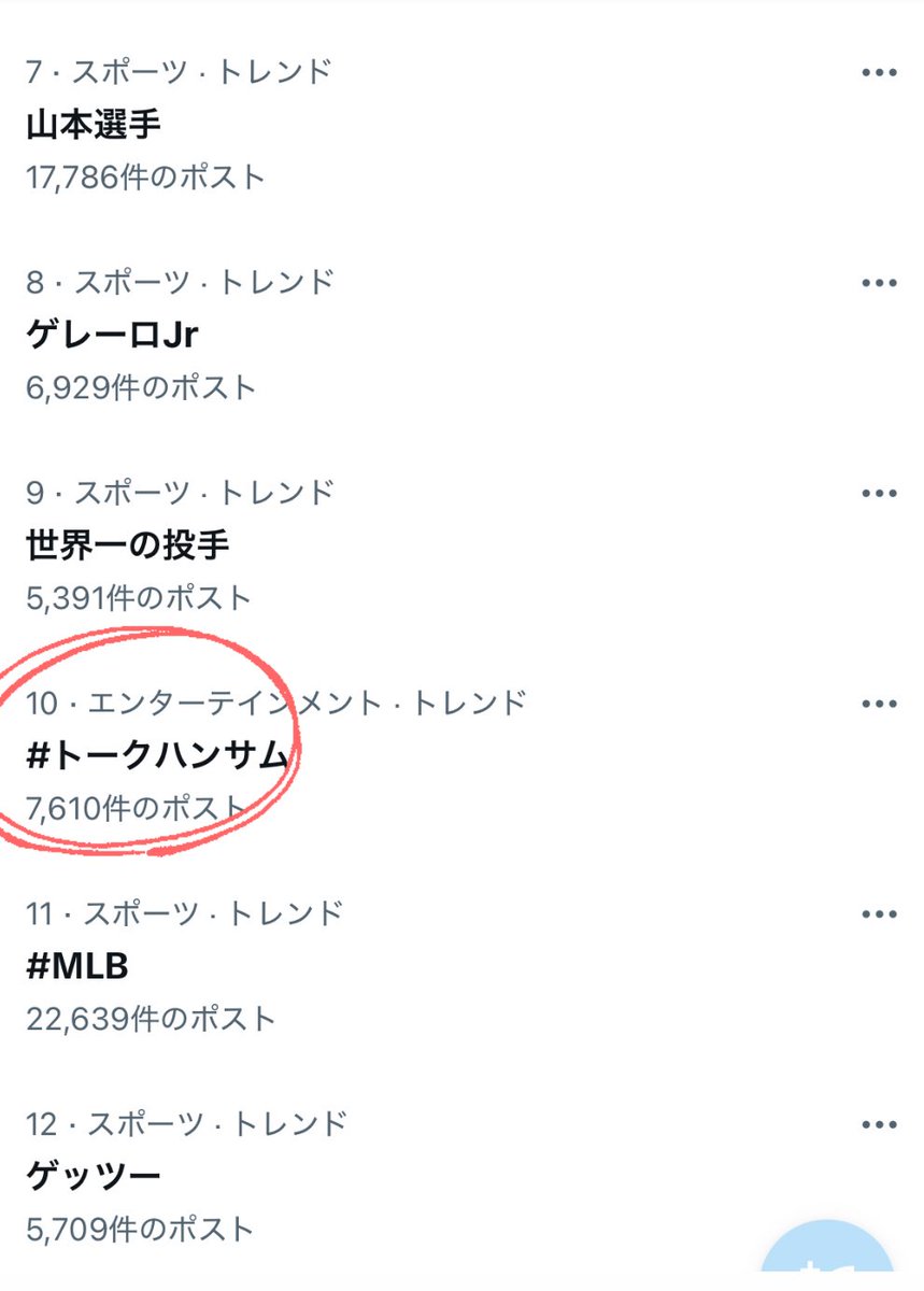talk_handsome's tweet photo. 野球関連のつぶやきの中
みなさんの応援のおかげで
トレンド10位まで入れました😭😭😭🔥

本当にたくさんの感想ありがとうございます☺️

そして！今からTVerでご覧になる方も
#トークハンサム つけて
感想ポストお待ちしております！
まだまだ盛り上げていきましょ〜🔥

https://t.co/uzIorBEcX7 https://t.co/DY84UvQoy3