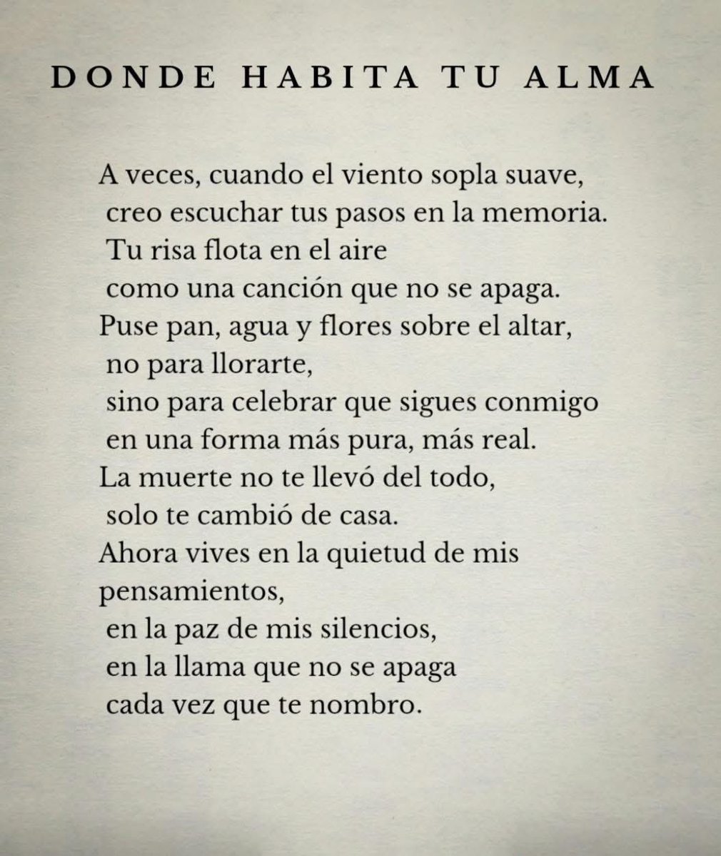 Hasta el cielo. 🕊️✨
