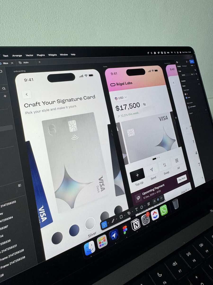 _heyrico's tweet image. Client project in progress. 

Who&apos;s working this weekend? 👀