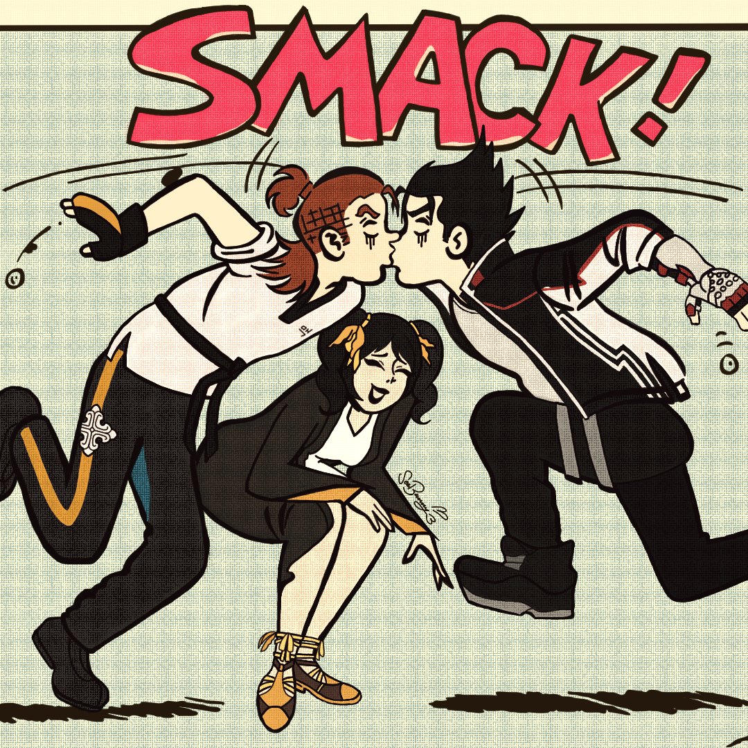 #TEKKEN8 #TEKKEN #tekkenfanart #hwoarang #lingxiaoyu #jinkazama