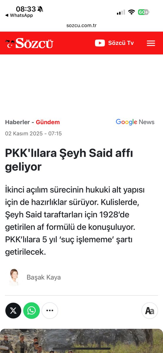 PKK şartsız silah bırakacak, kendisini feshedecek demişlerdi. Şimdi DEM eş başkanı  Tuncer Bakırhan “Cumhuriyete ortak oluyoruz” açıklamasını yapıyor. Öcalan’a umut hakkı ile serbest kalma imkanı geliyor. PKK’lılar affediliyor. Anayasa Öcalan’ı “kurucu önder” PKK’yı ve DEM’i