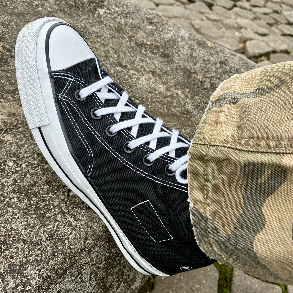 ヨッシー様SWEAT s-s 40 EGG SS TEE(L BLACK): (c)SAINT Mxxxxxx｜WILDSIDE YOHJI