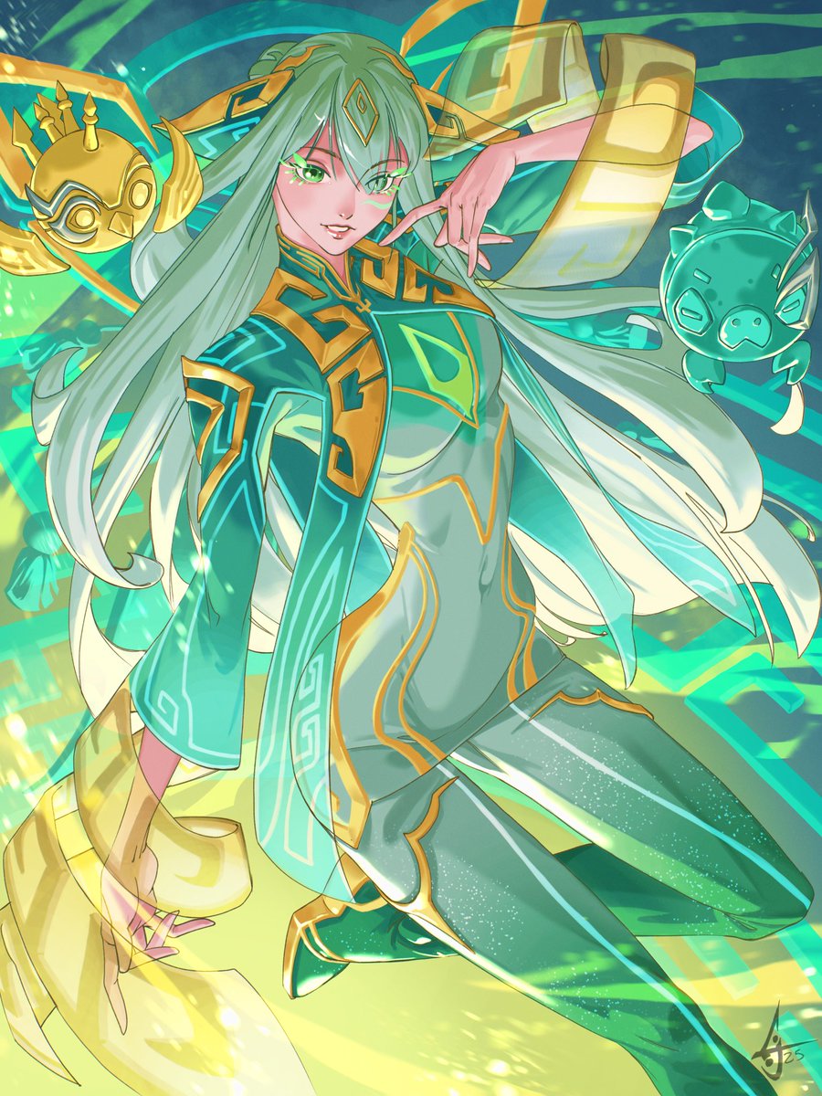 Honor of Kings 
Sanxingdui Mystic Rites Dyadia

#art #HonorofKings #hokfanart