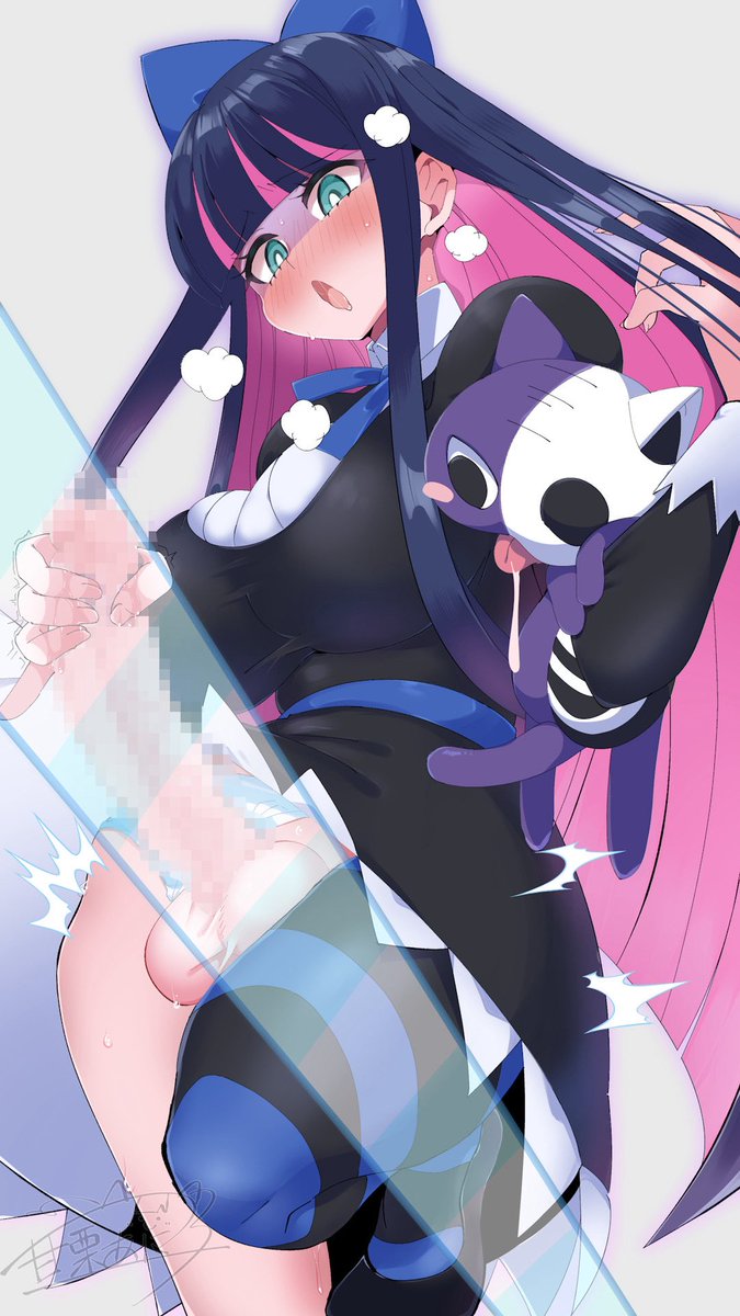 #いいタイツの日
ふたなり娘⚠️
っと言う事で、ストッキングとシュポちゃん達再掲☺️ 