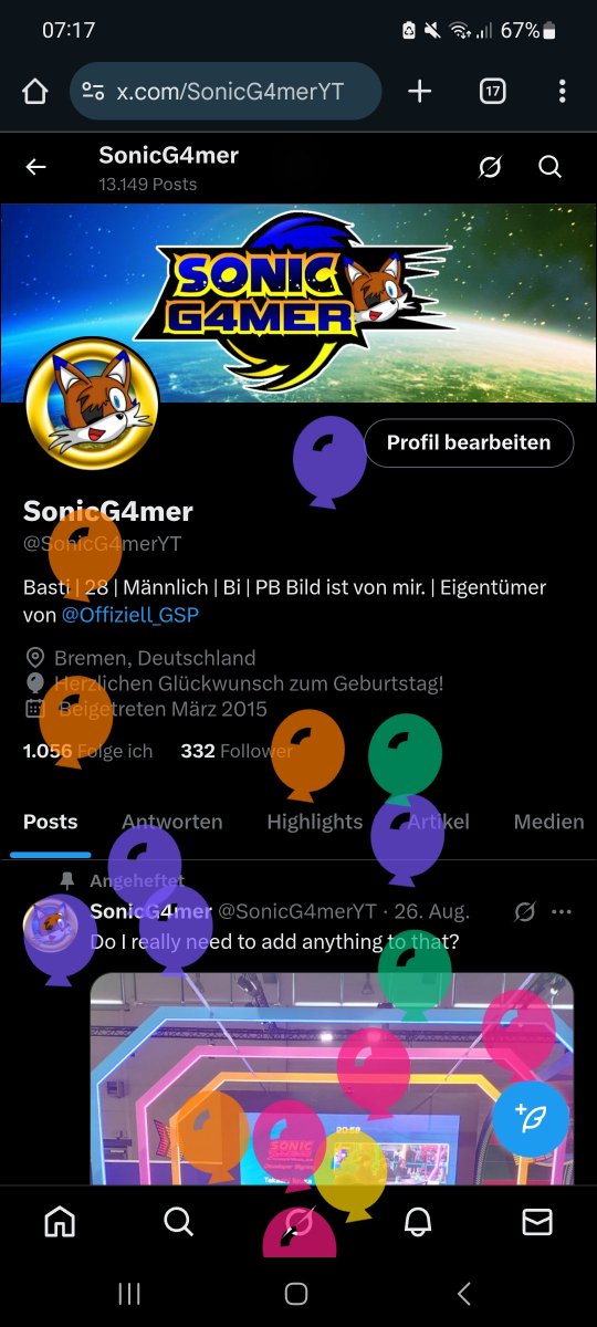 SonicG4mer (@sonicg4meryt) on Twitter photo 