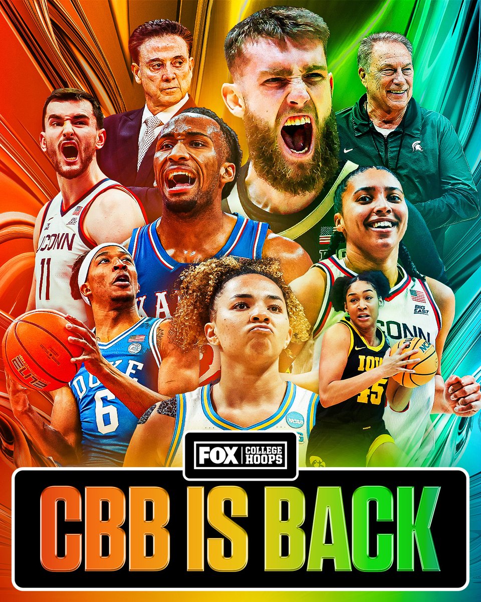 COLLEGE BASKETBALL IS BACK TODAY! 🔥