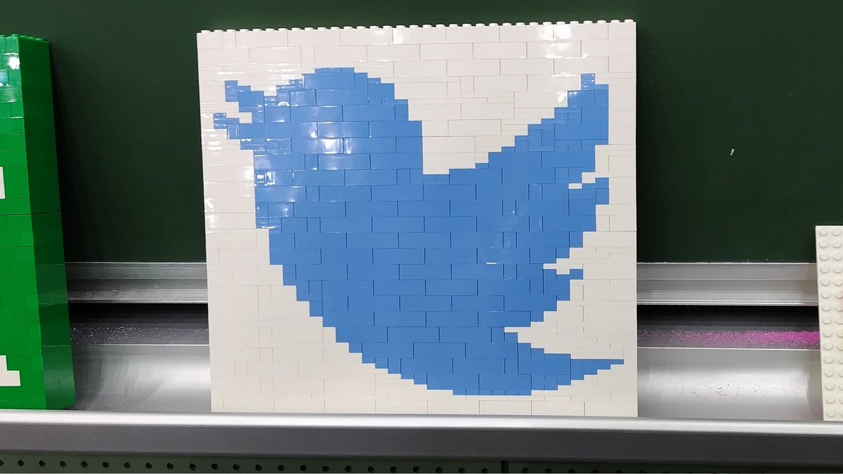 Twitterが展示されていた