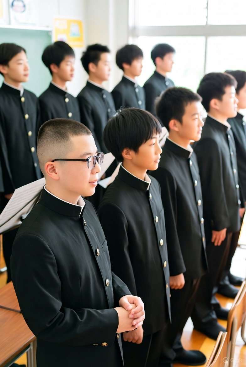 こんにちは～
実は学ラン着て合唱してみたいって方
こっそりDM緩募で待ってます👼

#AI生成