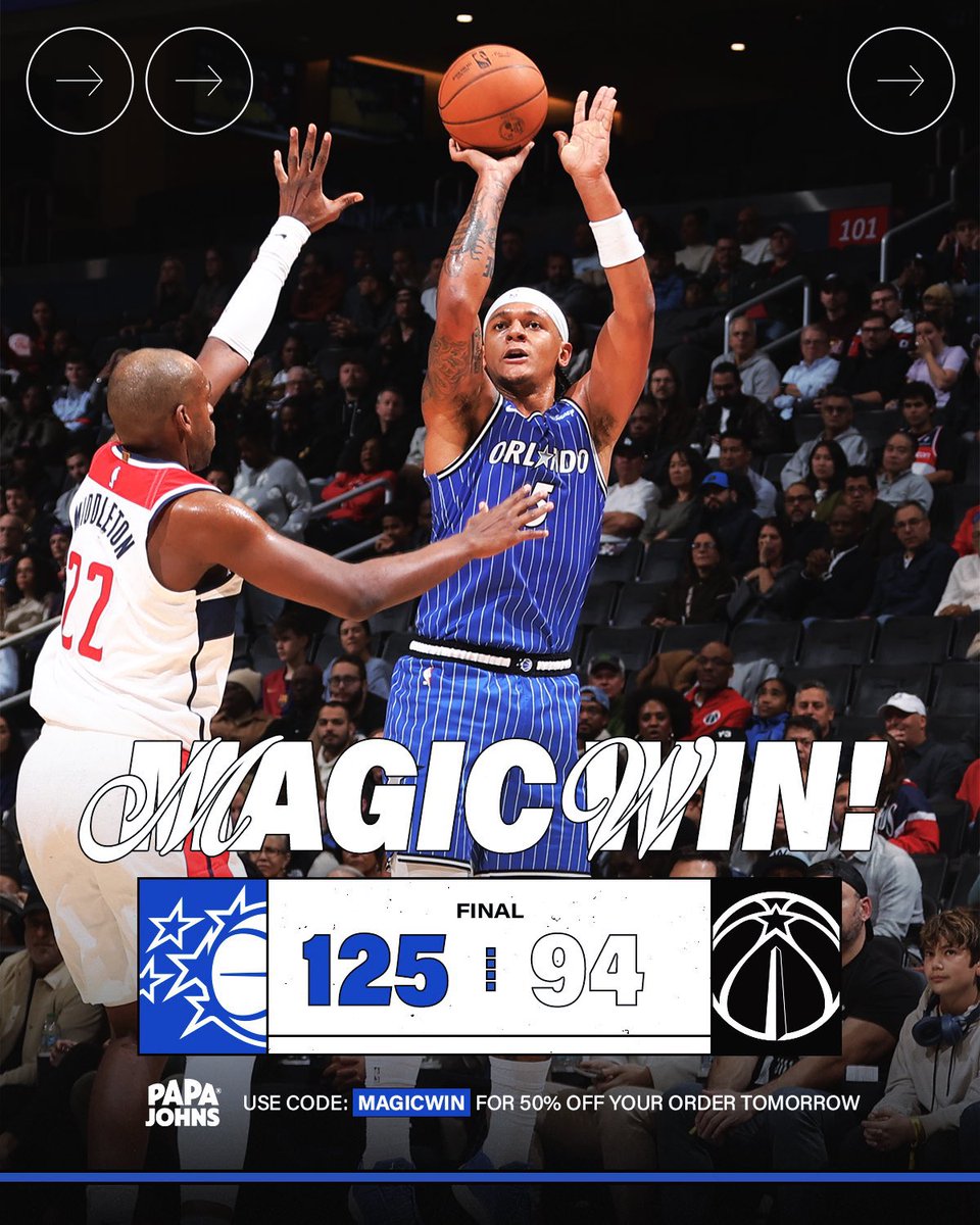 KingdomsToUnite's tweet photo. @ParodyOfNBA 𝐌𝐚𝐠𝐢𝐜: 𝟏𝟐𝟓
𝐖𝐢𝐳𝐚𝐫𝐝𝐬: 𝟗𝟒

𝟐𝟓 𝐩𝐨𝐢𝐧𝐭𝐬
𝟔 𝐫𝐞𝐛𝐨𝐮𝐧𝐝𝐬
𝟔 𝐚𝐬𝐬𝐢𝐬𝐭𝐬

𝟕 𝐨𝐮𝐭 𝐨𝐟 𝟖𝟐. https://t.co/D682Mm3KJX