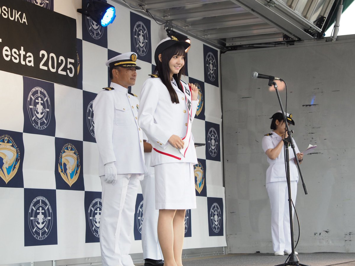 leonjapan_pro's tweet photo. 10月11日(土) 、海上自衛隊 横須賀地方隊の #オータムフェスタ2025 

潜水艦１日艦長  #小杉怜子 さん

ステージに関するお問い合わせはこちらのフォームからどうぞ
https://t.co/EmeSGWIEJM https://t.co/N67WsXNZLb