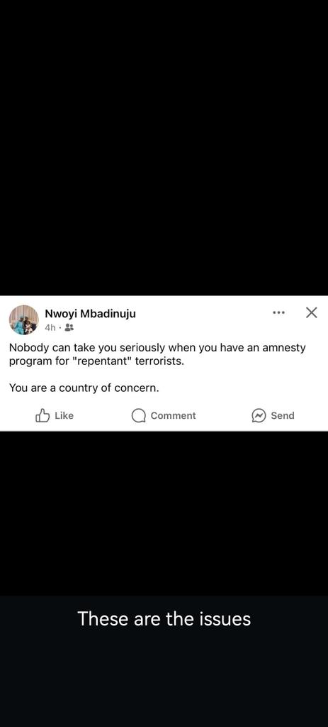 mosesabia's tweet photo. Yes!
Rather than dealing with the Insecurities head-on, @officialABAT was busy sponsoring the errand porridgeboy @renoomokri to go about lying. Morning is nigh. Thank you @realDonaldTrump @PeteHegseth Time deport that charlatan Omokri back to Nigeria completely. @DavidHundeyin https://t.co/iO4eOM6bQW